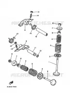 SOUPAPE pour Yamaha XT 1993