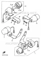 CLIGNOTANT pour Yamaha TT 1990
