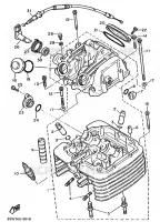 CULASSE pour Yamaha TT 1990