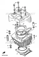 CYLINDRE pour Yamaha TT 1990