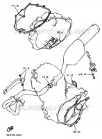 PIÈCES OPTIONNELLES   MOTEUR pour Yamaha TT 1990