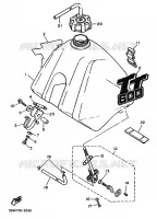 RESERVOIR A ESSENCE pour Yamaha TT 1990