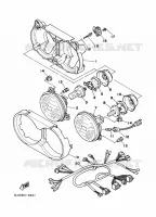 PHARE  pour Yamaha SUPERTENERE 1990