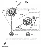 PIÈCES OPTIONNELLES pour Yamaha SUPERTENERE 1990