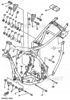 CADRE pour Yamaha YZ 1989