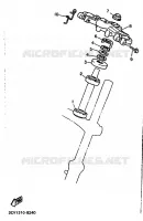 DIRECTION pour Yamaha FJ 1988