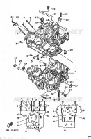 CARTER MOTEUR pour Yamaha FZ 1986