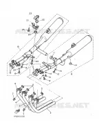 ECHAPPEMENT pour Yamaha FZ 1986