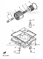 FILTRE A HUILE pour Yamaha FZ 1986