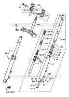 FOURCHE pour Yamaha FZ 1986