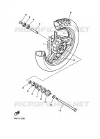 ROUE AVANT pour Yamaha FZ 1986