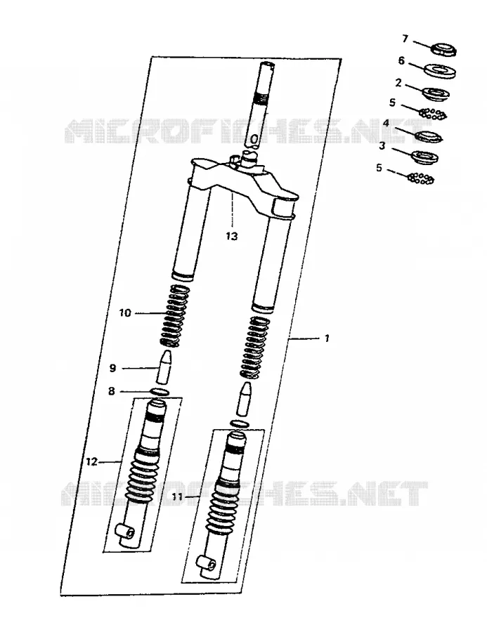 DIRECTION Yamaha SCOOTER 50 1991 BOOSTER  CW50