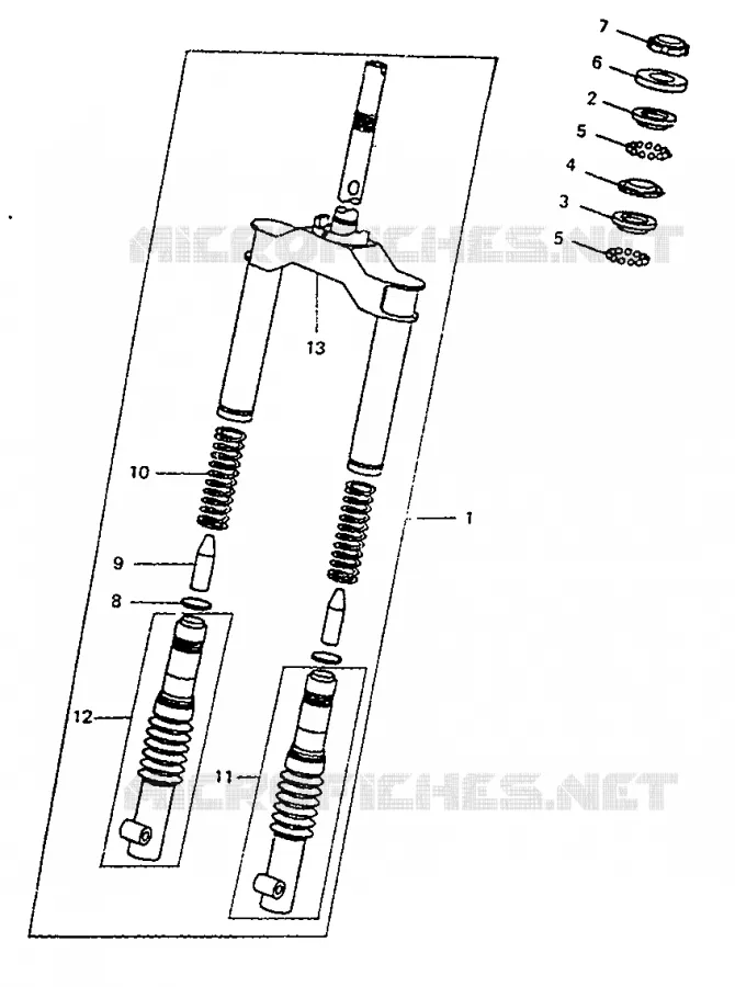 DIRECTION Yamaha SCOOTER 50 1992 BOOSTER  CW50