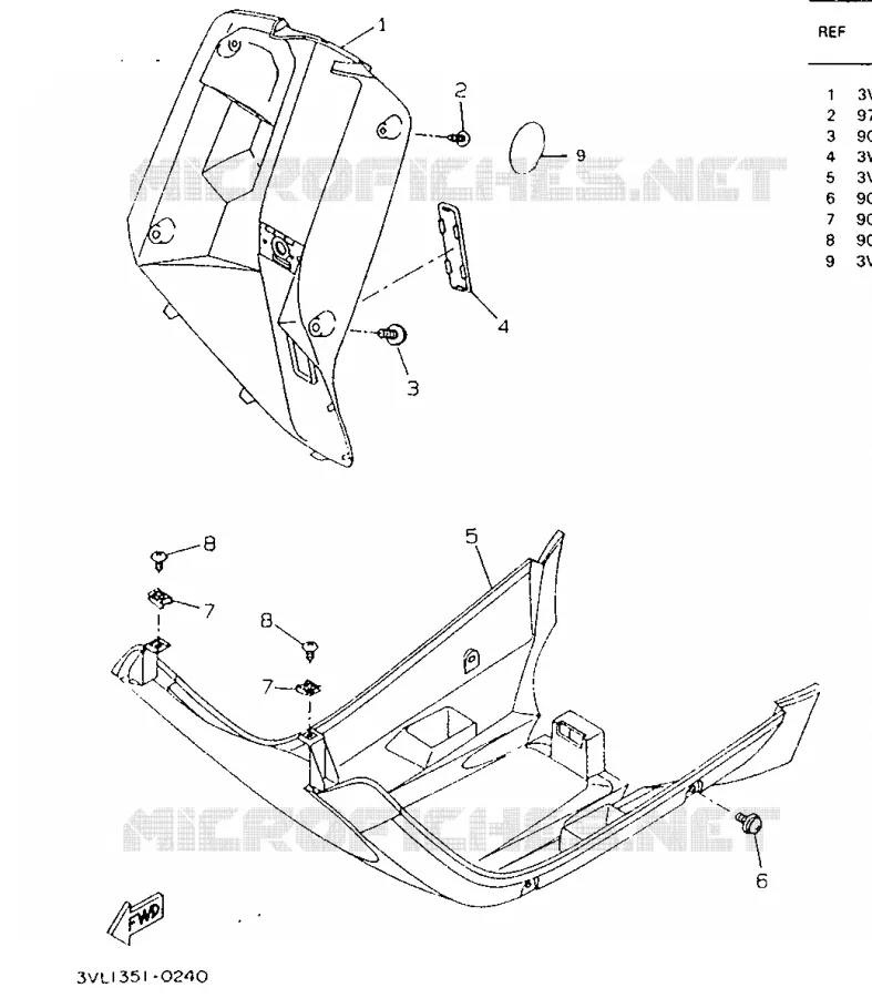 PROTEGE JAMBES Yamaha SCOOTER 50 1996 BOOSTER  CW50