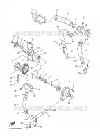 POMPE A EAU / DURITES pour Yamaha FAZER 2004