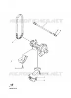 POMPE A HUILE pour Yamaha FAZER 2004