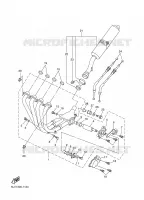 ECHAPPEMENT pour Yamaha FAZER 2004