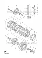 EMBRAYAGE DE DEMARREUR pour Yamaha FAZER 2004