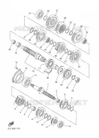 TRANSMISSION pour Yamaha FAZER 2004