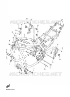 CADRE pour Yamaha FAZER 2004