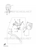 COMMODO / LEVIER pour Yamaha FAZER 2004