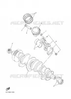 VILEBREQUIN / PISTON pour Yamaha FAZER 2004