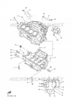 CARTER MOTEUR pour Yamaha FAZER 2004