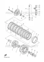 EMBRAYAGE DE DEMARREUR pour Yamaha FAZER 2004