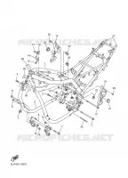 CADRE pour Yamaha FAZER 2004