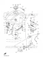 RESERVOIR A ESSENCE pour Yamaha FAZER 2004