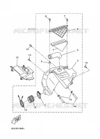ADMISSION pour Yamaha DTR 2003