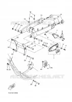 BRAS ARRIERE pour Yamaha DTR 2003