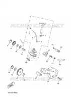 POMPE A HUILE pour Yamaha DTR 2003