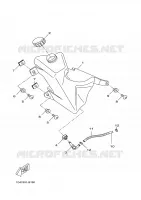 RESERVOIR D'HUILE pour Yamaha DTR 2003