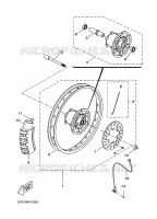 ROUE AVANT pour Yamaha DTR 2003
