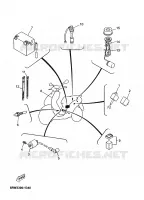 PARTIE ELECTRIQUE 2 pour Yamaha MACH G 2003