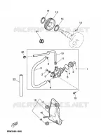 POMPE A HUILE pour Yamaha MACH G 2003