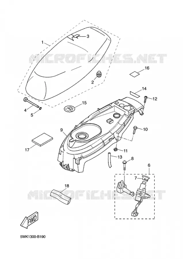 SELLE Yamaha SCOOTER 50 2003 STUNT  EW50 STUNT