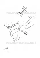 ECHAPPEMENT pour Yamaha MBK XLIMIT 2002