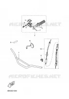 GUIDON ET CABLES pour Yamaha MBK XLIMIT 2002