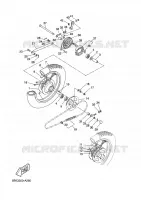 ROUE ARRIERE pour Yamaha MBK XLIMIT 2002
