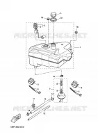 RESERVOIR A ESSENCE pour Yamaha DOODO 2002