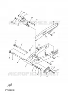 BRAS OSCILLANT / AMORTISSEUR pour Yamaha MBK XPOWER 2002