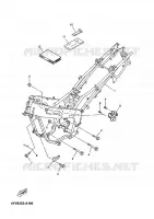 CADRE pour Yamaha MBK XPOWER 2002