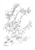 CADRE pour Yamaha MAXSTER 2002