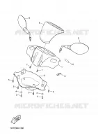 CARENAGES 1  pour Yamaha MAXSTER 2002