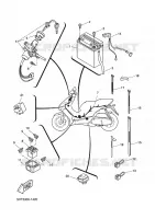 PARTIE ELECTRIQUE 2 pour Yamaha MAXSTER 2002