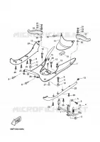 SUPPORT / REPOSE PIEDS pour Yamaha DOODO 2002
