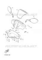 CARENAGES 1  pour Yamaha THUNDER 2002