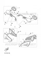 CLIGNOTANT pour Yamaha THUNDER 2002